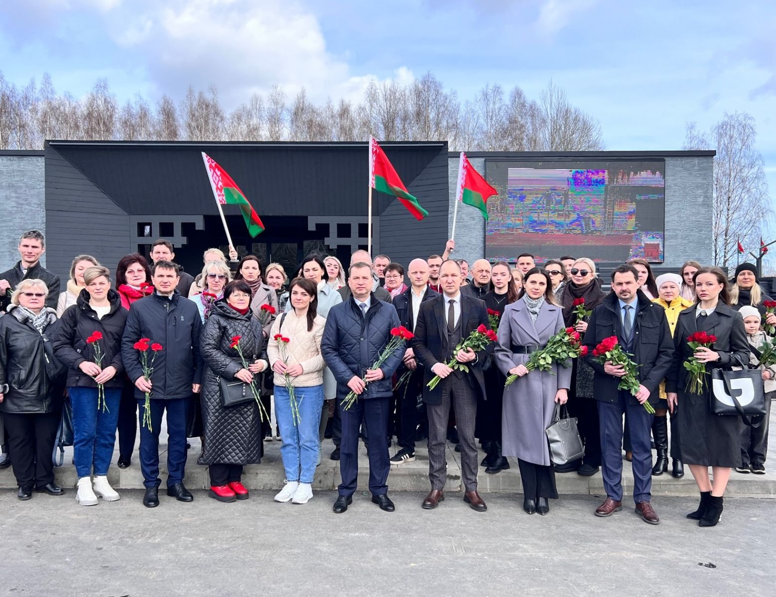 Посещение мемориального комплекса Хатынь 24.03.2023 Беларусь