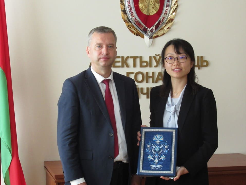 Китайская делегация, реагенты для генетических экспертиз в Беларуси